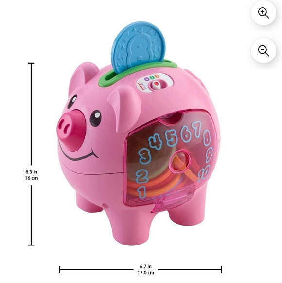 Fisher Price Laugh & Learn Piggy Bank - Picture 8 of 8